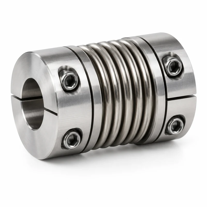 Metal flexible shaft coupling
